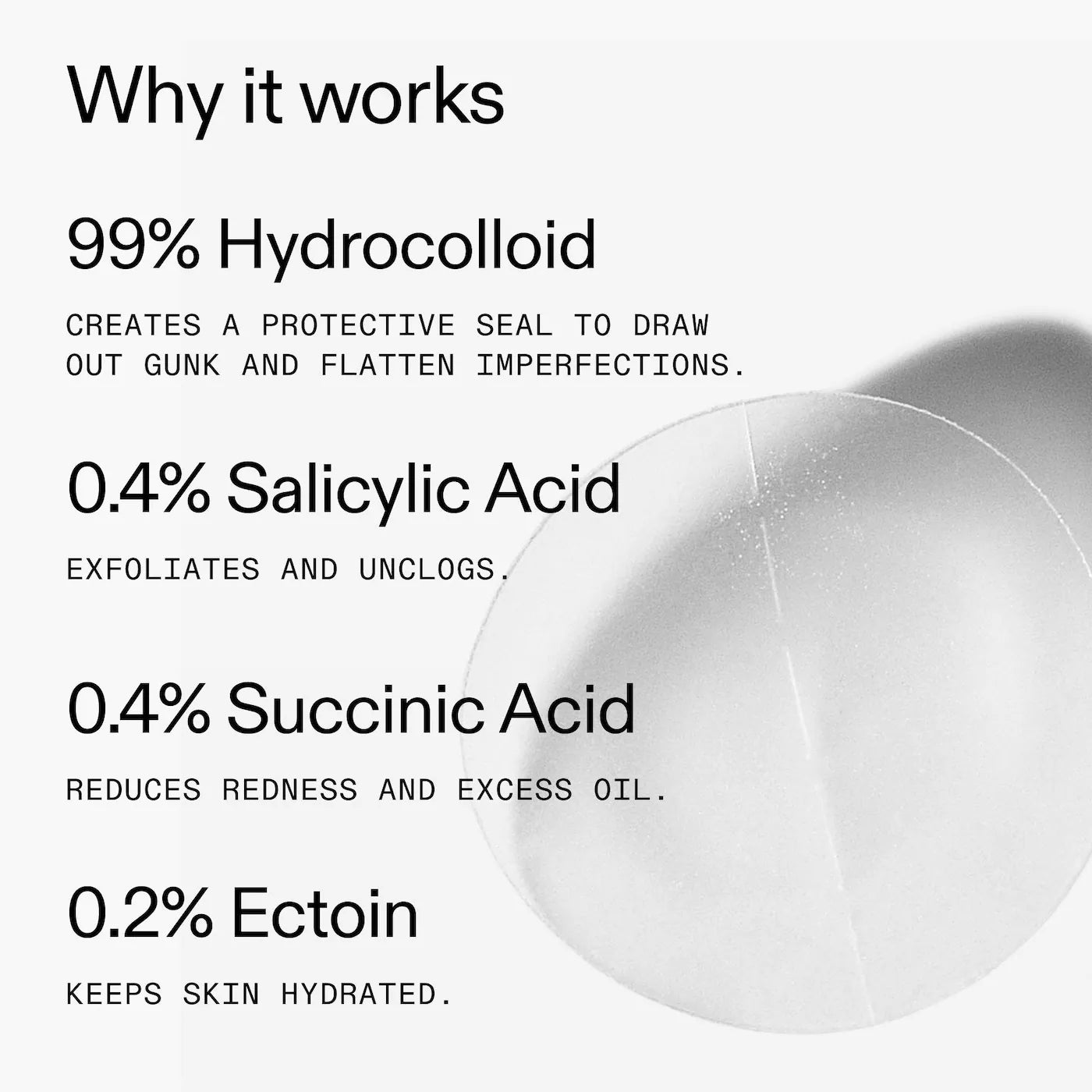 Invisible Acne Patch pack of 36